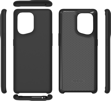 Coque Oppo Find X5 Silicone Noire Oppo