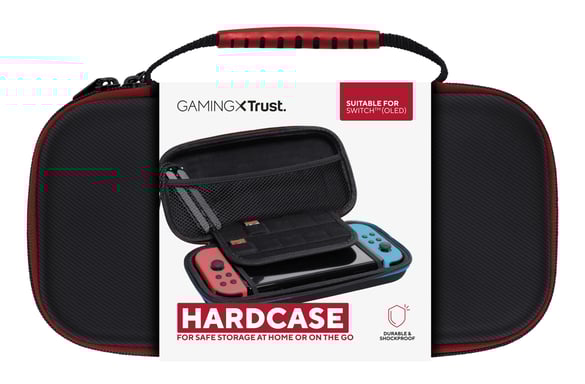 Trust GXT 1248 Funda protectora rígida Nintendo Negro