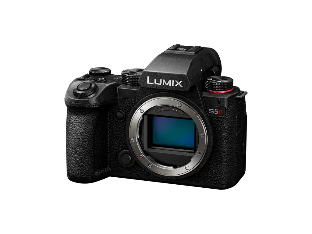 Panasonic Lumix S5II Cuerpo MILC 24,2 MP CMOS 12000 x 8000 Pixeles Negro