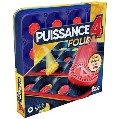 Jeu classique Hasbro Gaming Puissance 4 Folie - Neuf