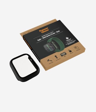 Accesorio wearable inteligente PanzerGlass 3663 Protector de pantalla Negro Vidrio templado, Polietileno tereftalato (PET)