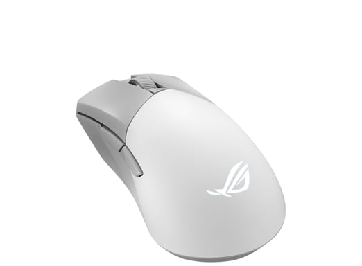 ASUS ROG Gladius III Wireless Aimpoint White ratón Juego mano derecha RF Wireless + Bluetooth + USB Type-A Óptico 36000 DPI