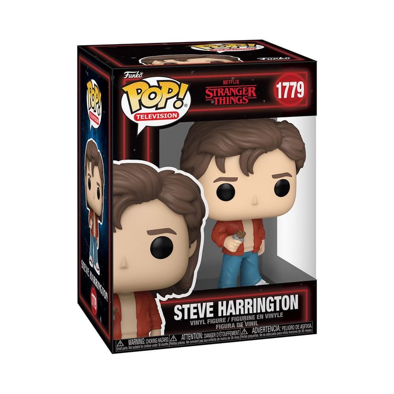 Figurine Funko Pop TV Stranger Things S5 Steve Harrington - vue 2