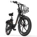 Vélo électrique pliable Cheevalry C20 PRO avec capteur de couple, 250 W, 48 V, 20 Ah, avec panier avant
