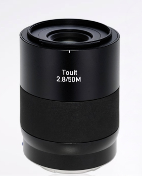ZEISS Objectif Touit T* 50mm f2 8 compatible avec SONY E + Paresoleil Neuf