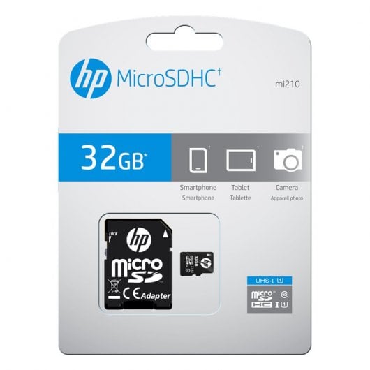 HP Carte mémoire flash adaptateur microSDHC SD inclus e Class 10 micro SDHC - vue 5