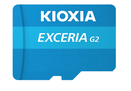 Kioxia EXCERIA G2 32 GB MicroSDHC UHS-III Classe 10 (Kioxia MicroSD Exceria G2 32GB)