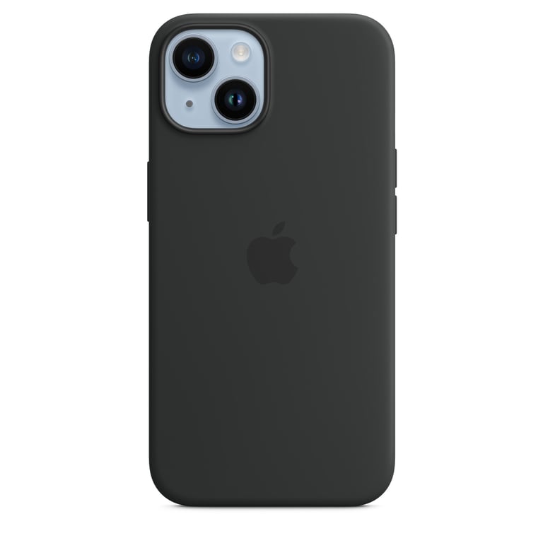 Coque Apple en silicone avec MagSafe pour iPhone 14 - vue 5