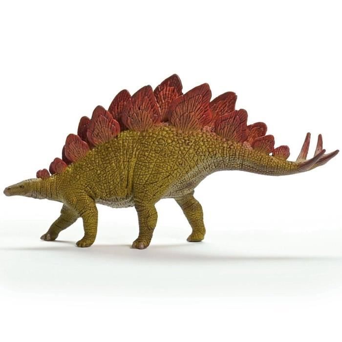 Figurine Stégosaure avec détails réalistes Schleich 15040 Dinosaurs pour enfants dès - vue 4