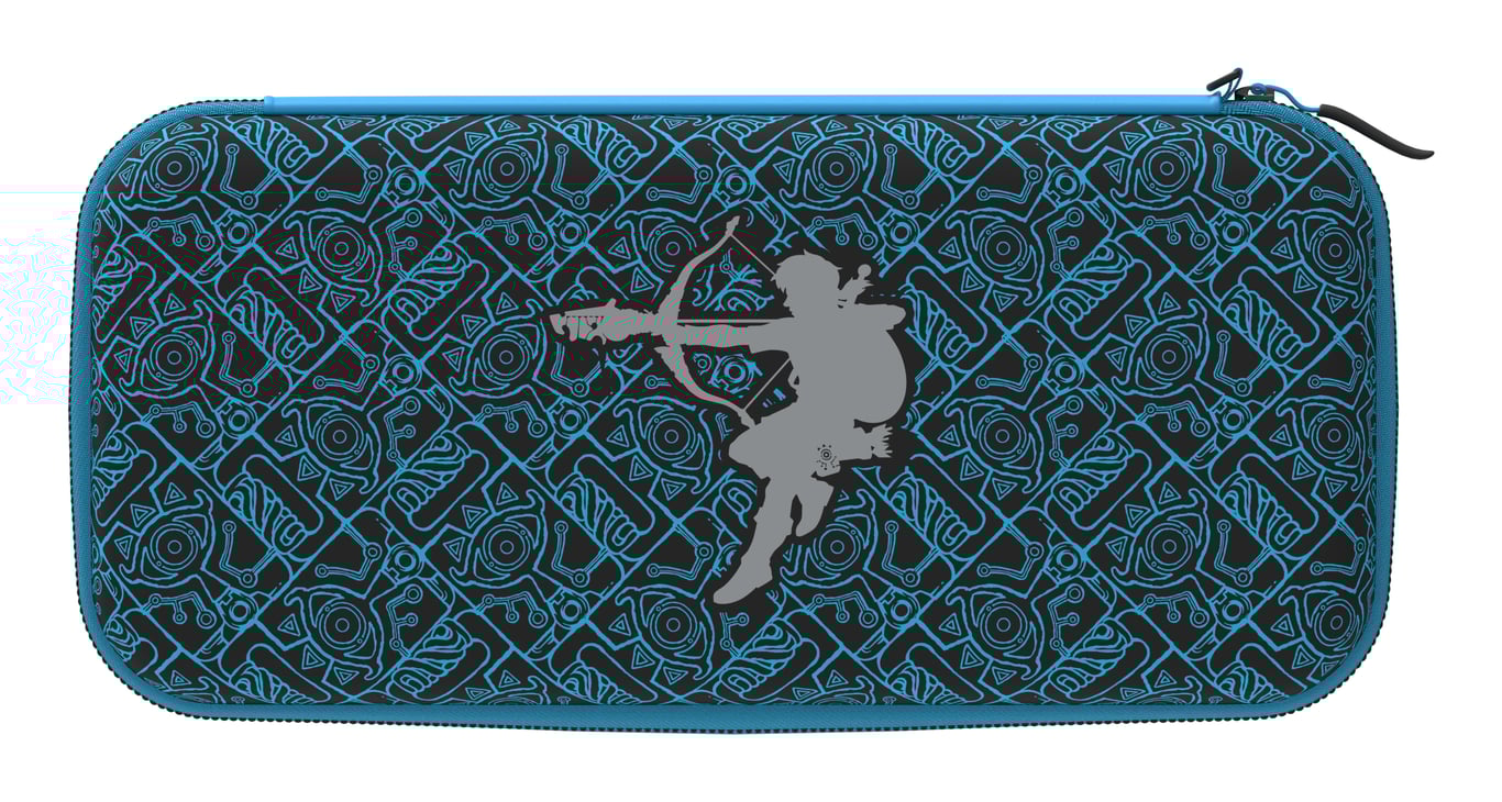 PDP Étui de voyage GLOW : Sheikah Shoot, Pour Nintendo Switch, Nintendo Switch Lite et Nintendo Switch - Modèle OLED - Neuf
