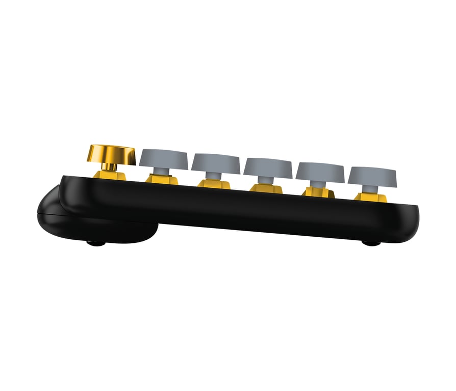 Clavier Pop Keys Multidispositif blast Jaune Logitech - vue 5