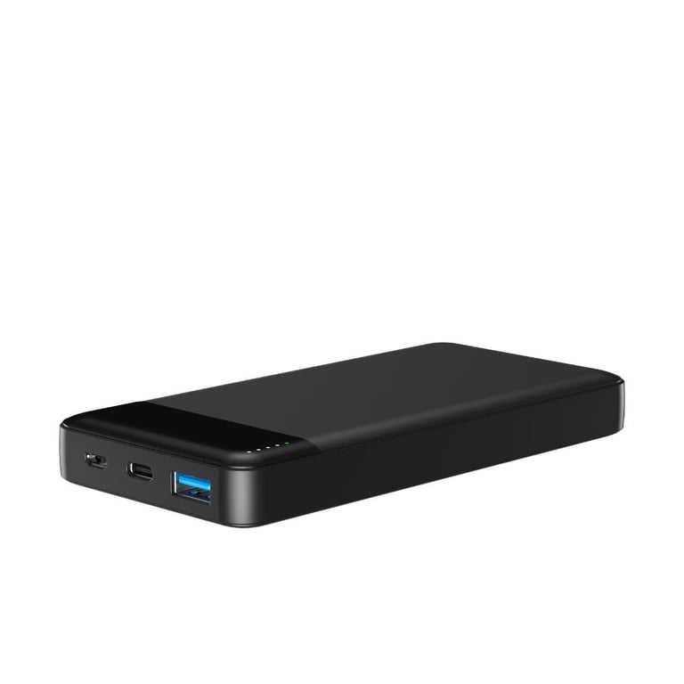 Batterie de secours WE Power Bank 10 000 mAh 1 port USB A +1 port USB C Charge rapide Charge induction sans fil certifié Qi coloris Neuf - vue 2