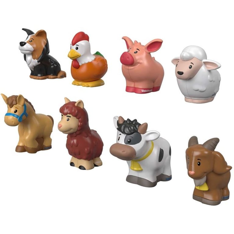 Fisher Price Little People Coffret Animaux Pack 8 figurines - vue 8