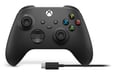 Microsoft Xbox Wireless Controller + USB-C Cable Negro Gamepad Analógico/Digital PC, Xbox One, Xbox One S, Xbox One X, Xbox Series S, Xbox Series X