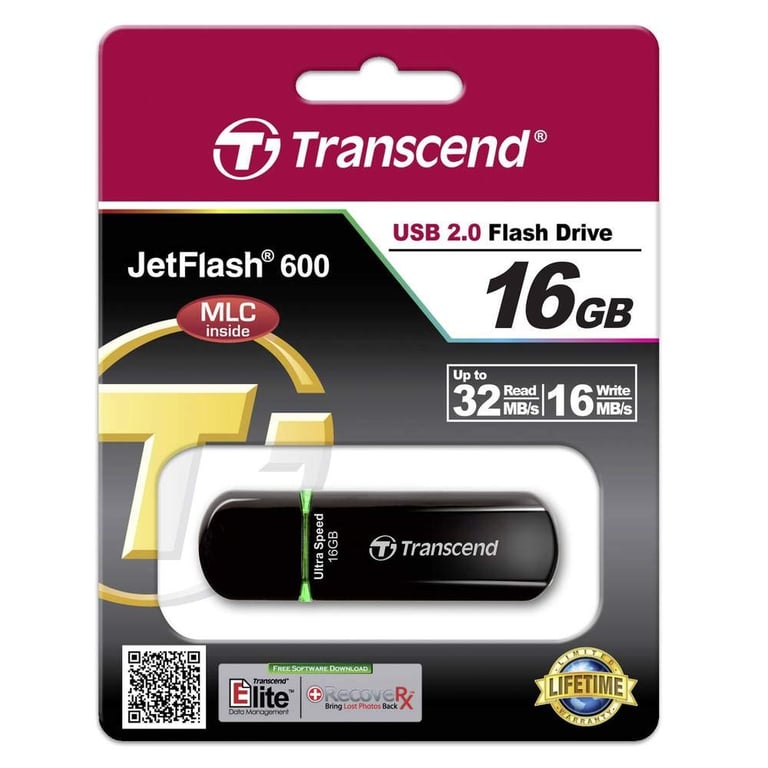 Transcend JetFlash 600 Neuf - vue 2