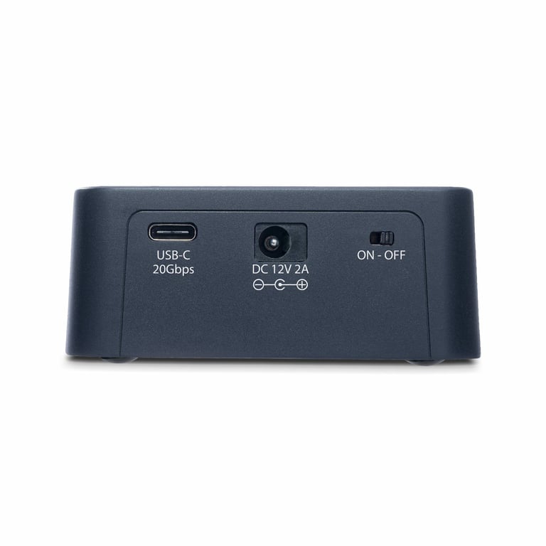 StarTech.com Duplicateur de Disque M.2 NVMe 1:1, Clonage/Copie Autonome de SSD M.2 Jusqu'à 90Go/min, Station d'Accueil de Disque Dur M.2 USB 3.2 20 Gbps à Deux Baies, Câbles USB-C/A Inclus - Neuf