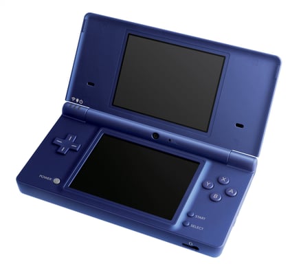 Console DSI, blu