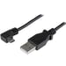 StarTech.com Cavo di ricarica e sincronizzazione Micro USB da 1 m - Da USB-A a Micro-B ad angolo retto - M/M - 0,25 mm²