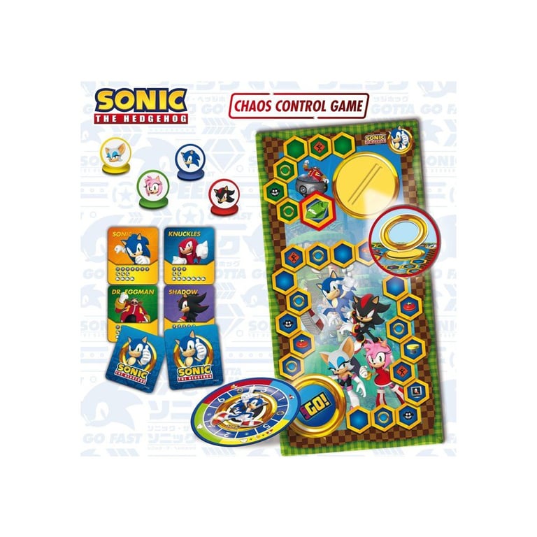 Sonic Contrôle du Chaos Jeu de société LISCIANI Aventure Univers Sonic - vue 2