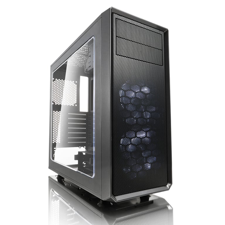FRACTAL DESIGN BOITIER PC Focus G Moyen Tour Verre trempé Format ATX FD CA FOCUS BK W - vue 6