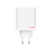 Chargeur OnePlus SUPERVOOC 120 W Chargeur USB-C à double port à charge rapide avec câble Blanc