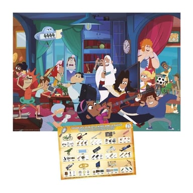 Puzzle - EDUCA - C'era una volta... Strani oggetti - 150 pezzi