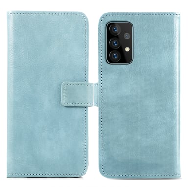 imoshion Étui de télephone portefeuille pour Samsung Galaxy A52(s) (5G/4G) - Bleu clair