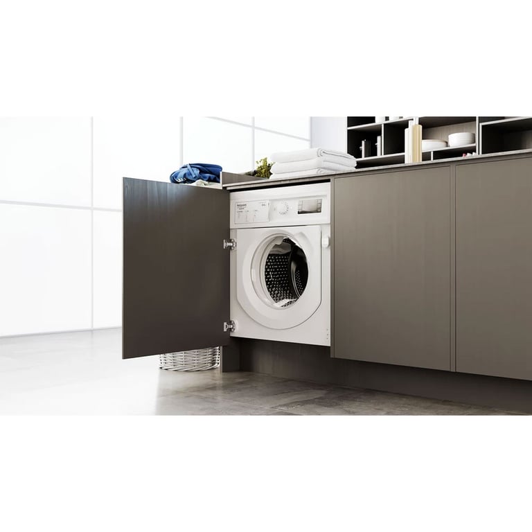 Lave-Linge Séchant Encastrable Hotpoint BIWDHG861485EU – Capacité 8 kg, 1400 tr/min - vue 3