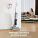 Aspirateur balai Dreame G10 Pro Wet & Dry sans sac 16 000 Pa avec auto-nettoyage de serpillère Blanc