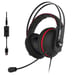 ASUS TUF Gaming H7 Cuffie cablate Gaming Headband Nero, Rosso