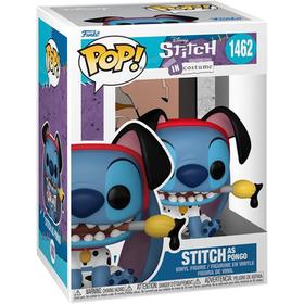 Figurine Funko Pop Disney Stitch en costume de Pongo Les 101 Dalmatiens