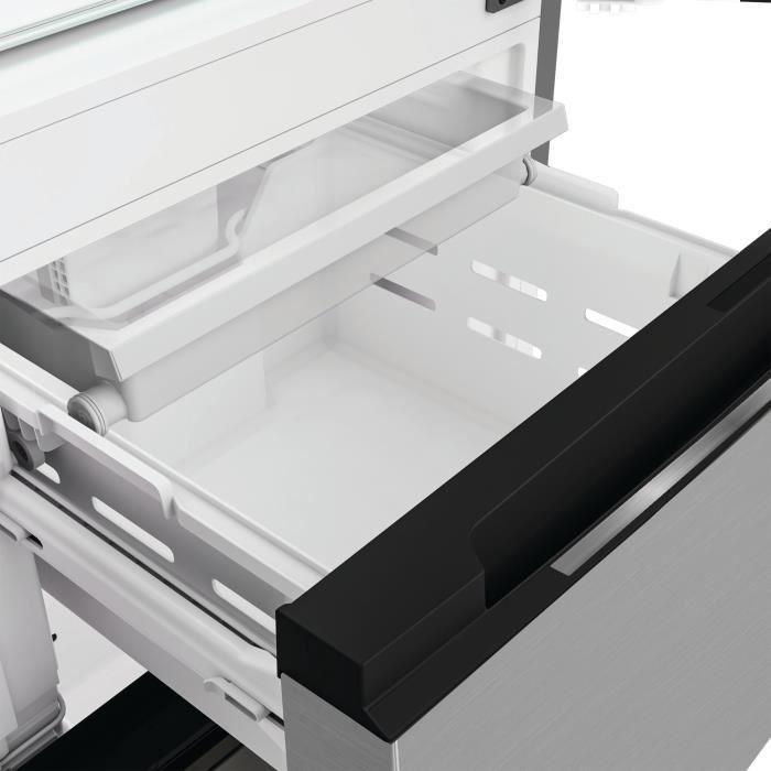 Réfrigérateur combiné Whirlpool WHKF6352X5E Classe C 351 + 35 dB Dual No Frost Inox - vue 4