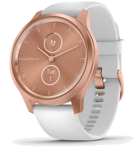 Garmin vívomove Style AMOLED 42 mm Or rose GPS (satellite)