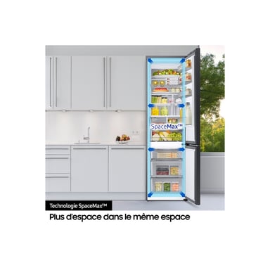 Réfrigérateur congélateur encastrable Samsung BRB80F26DES0 267 L No Frost Digital Inverter SmartThings Blanc
