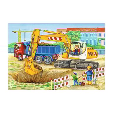 Puzzle educativo 2x12 piezas - Obra y universo agrícola para niños