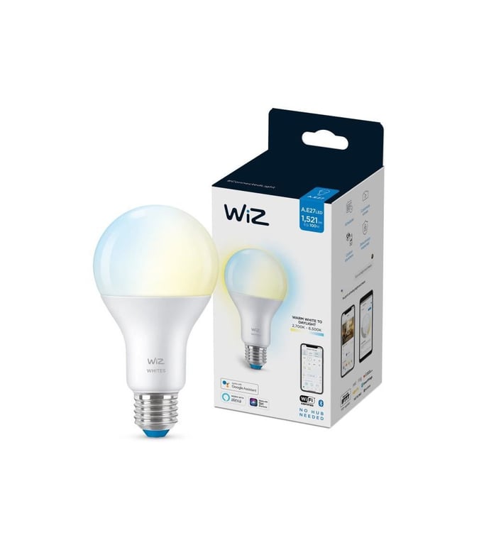 WiZ Ampoule connectée Blanc variable E27 100W - Wiz