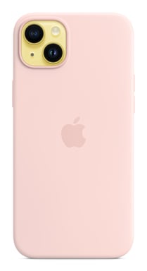 Apple Coque en silicone avec MagSafe pour iPhone 14 Plus - Rose craie Apple (brand) iPhone 14 Plus