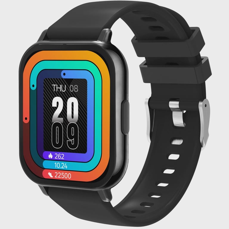 Montre connectée Bluetooth, écran TFT 1,81 , étanchéité IP65, capteur de fréquence cardiaque - Neuf