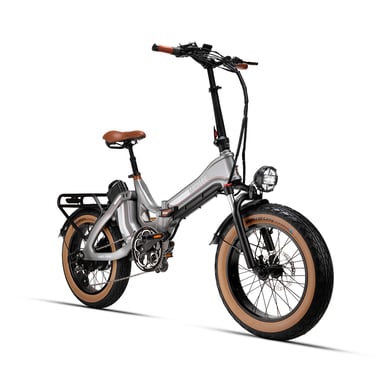 Vélo électrique MIHOGO ONE, moteur puissant 750W, 48V28.8AH, autonomie de 167 miles, freins hydrauliques à 7 vitesses, double batterie, vélo électrique de ville pour les trajets quotidiens, livraison gratuite, Gris