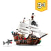 LEGO Creator 3-en-1 : Bateau Pirate (31109) - Aventures Épiques en Mer