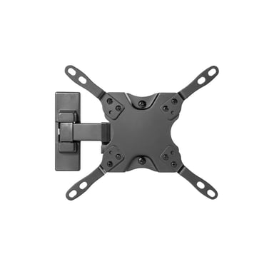 Supporto TV regolabile da 13 a 42'' - VESA 200x200mm - Peso massimo supportato 20 Kg - Braccio rotante 180° - Inclinazione +5°~-12° - Orientamento +3°~-3° - Supporto TV da 13 a 42'' - VESA 200x200mm - Peso massimo supportato 20 Kg