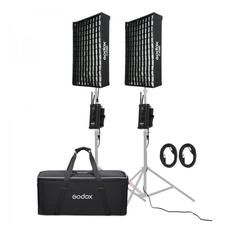 GODOX FL100 K2 2 panneau led flexible FL100 avec support et sac - vue 2