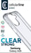 Cellularline Clear Protect - Galaxy A26 Coque rigide avec bords en caoutchouc Samsung Galaxy A26