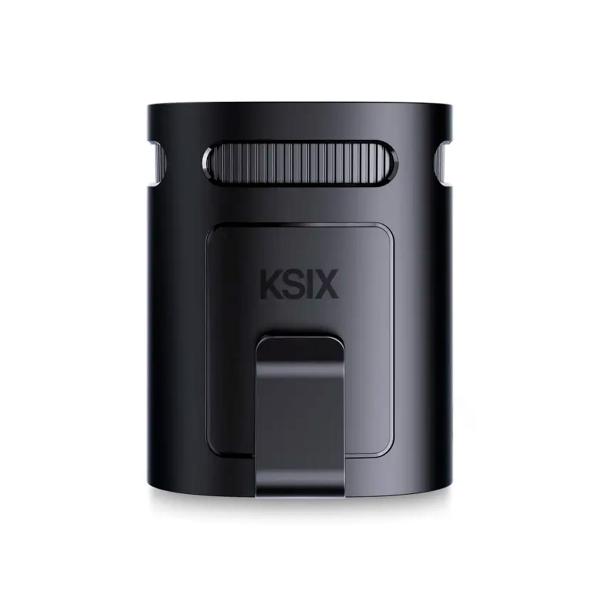 Ksix Mini Ventilateur Portable Multiposition Airgo Belt 4 Vitesses Clip USB-C 8,8 m/s 13.000 rpm