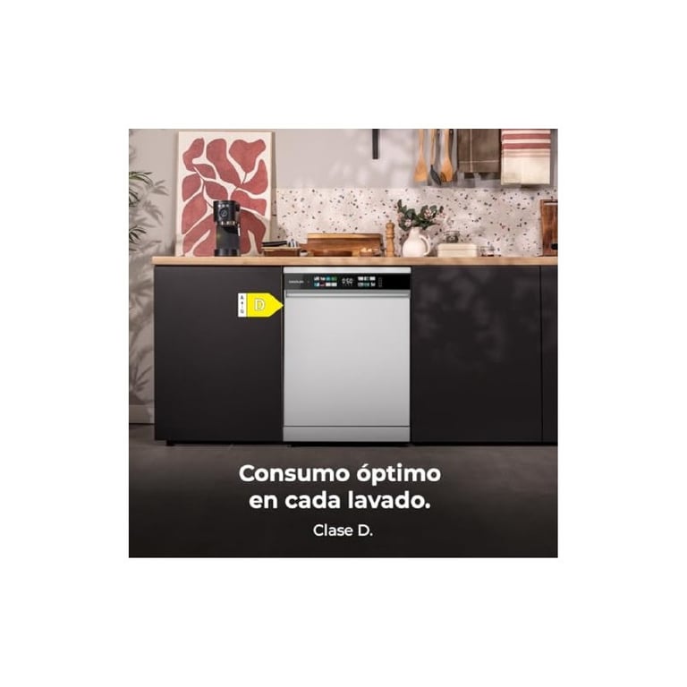 Lave-Vaisselle Cecotec Bolero Aguazero 6210 – 15 Couverts, Écran FullColor, AutoClean - vue 3