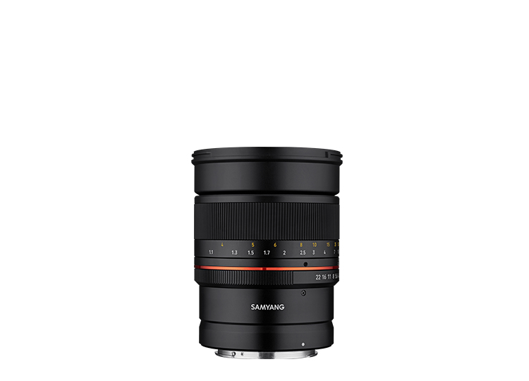 Objectif hybride Samyang MF 85 mm f1 4 pour Canon RF - vue 3