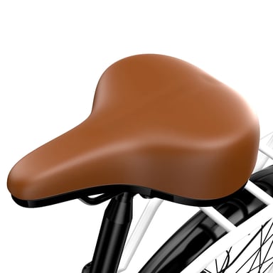 Vélo électrique urbain iScooter Ucitys, batterie 36 V 13 Ah, contrôle via application - Blanc
