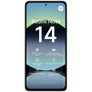 Redmi Nota 14 (4G) 128 GB, Verde