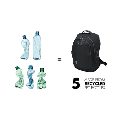 DICOTA Eco 39,6 cm (15.6'') Sac à dos Noir