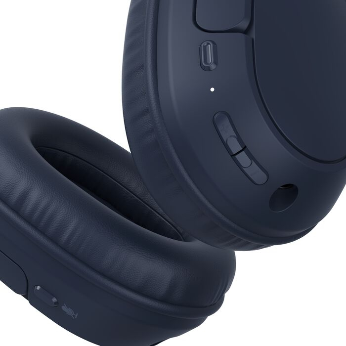 Belkin AUD009HQBL écouteur/casque Écouteurs Sans fil Arceau Appels/Musique USB Type-C Bluetooth Bleu - Neuf
